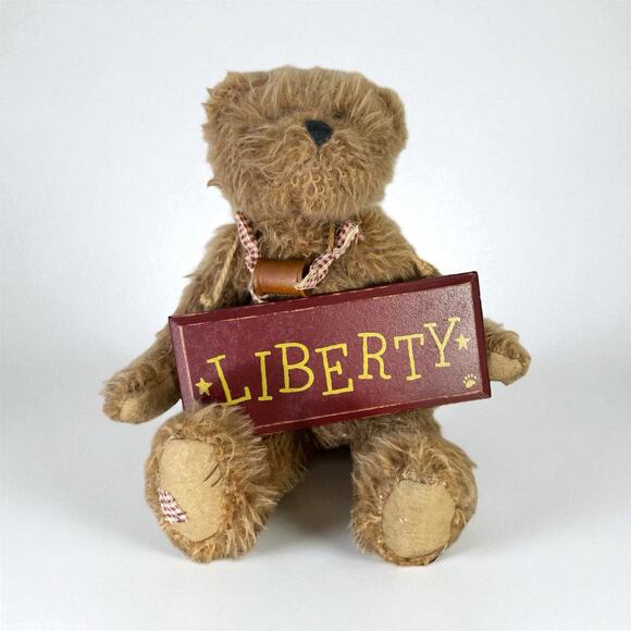 Boyds Bears Liberty Plush Bear 2009 Patriotic Enesco LTD Edition 8" w/ Tag USA - Picture 1 of 12
